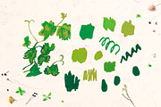 Crayon Ivy & Grape Vine Clipart, a Healthcare Illustration by Lucyinyourheart (Thumbnail 3 of 5)