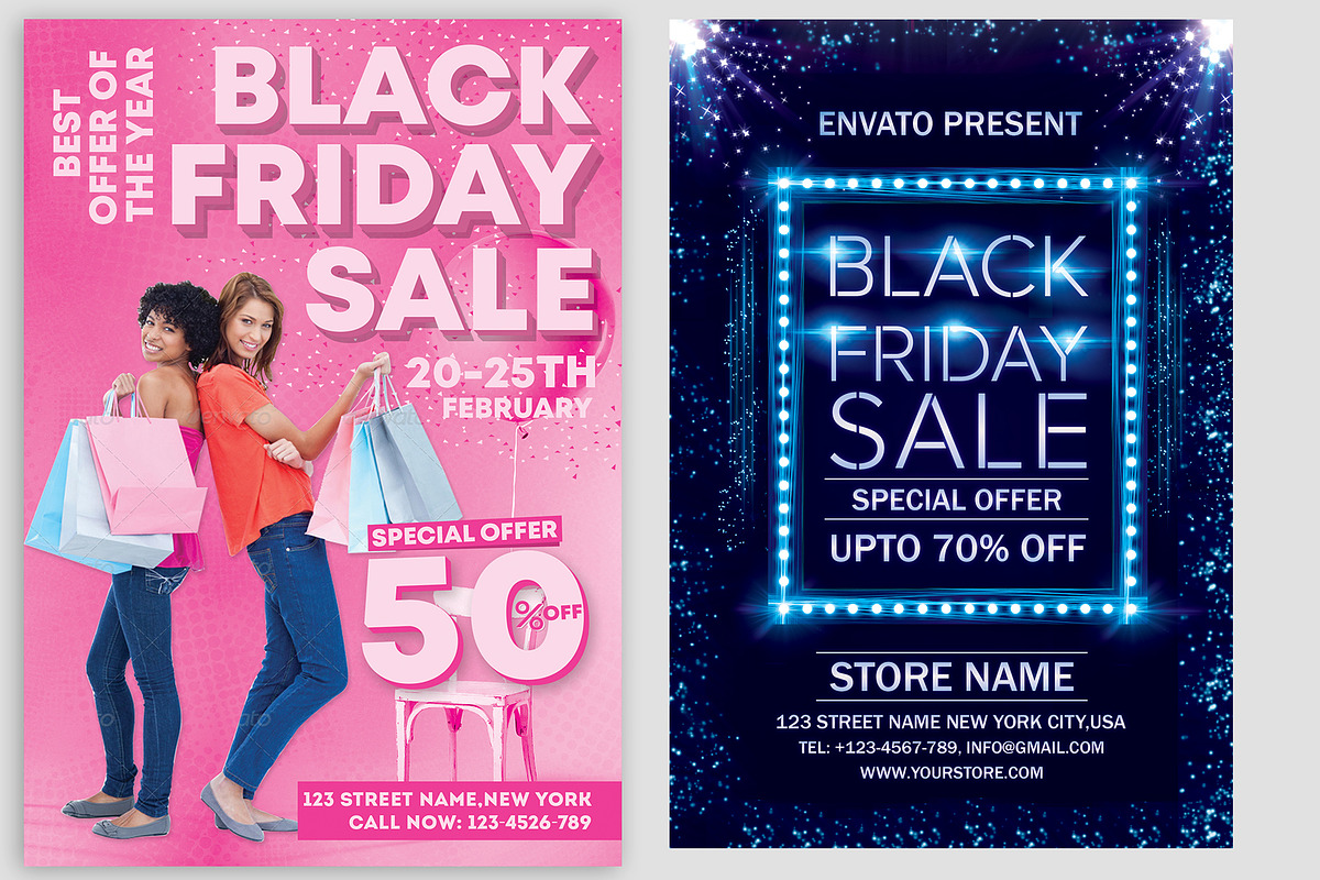 Black Friday Flyer, a Flyer Template by Creative  designer (Photo 6 of 7)