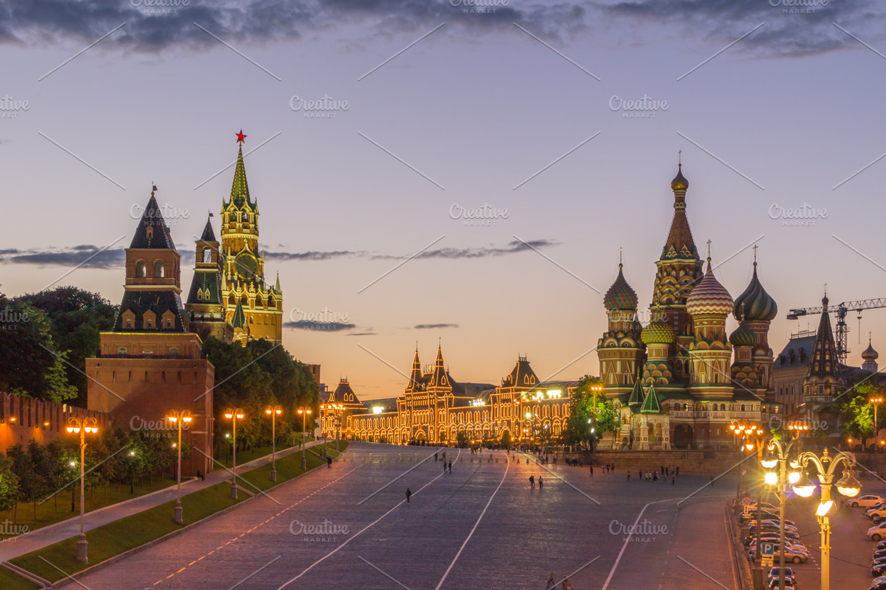 Moscow Kremlin and red square, an Architecture Photo by WhiteMountMedia