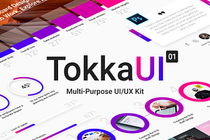 TOKKA Multi-Purpose UI/UX Kit