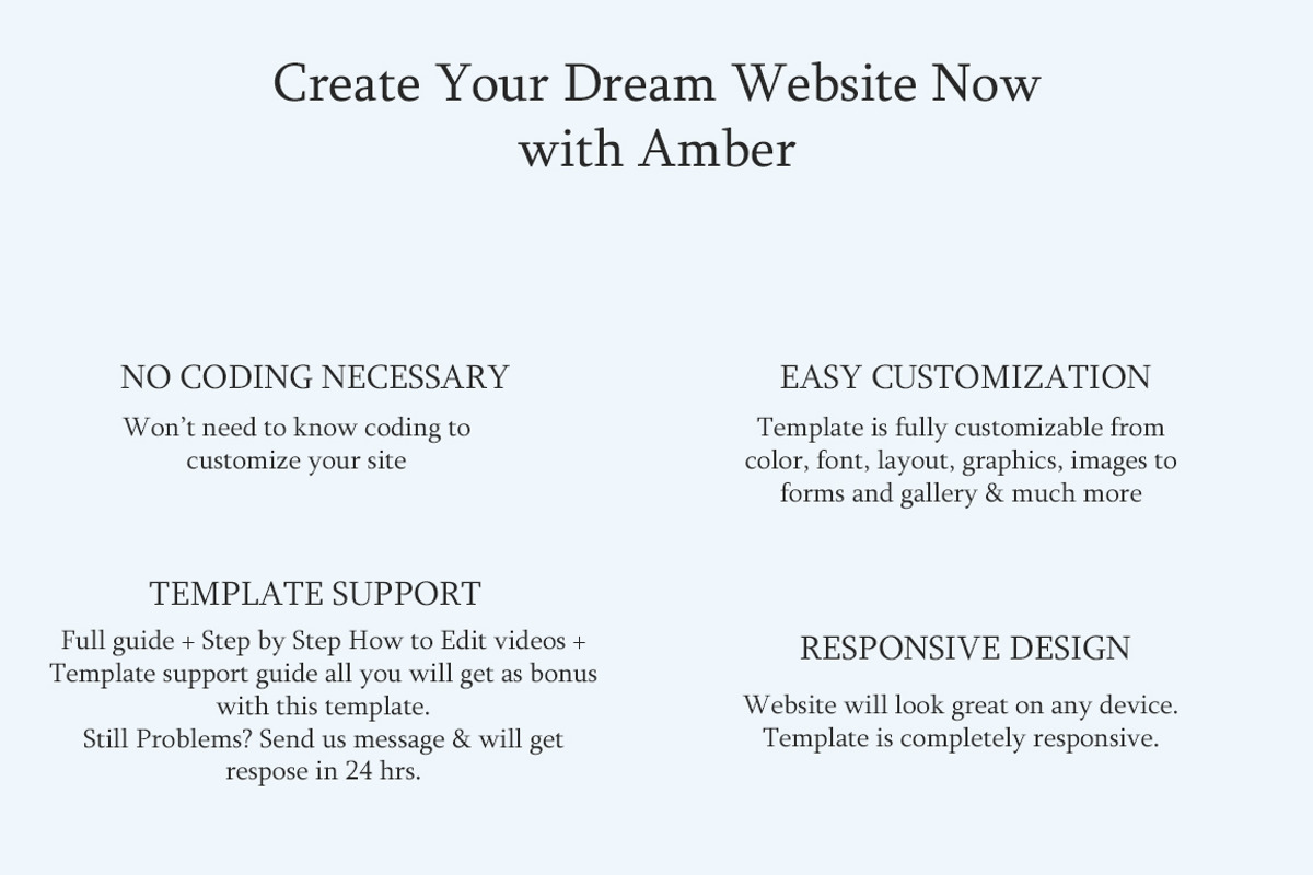 Wix Website Blog Template Alessia, a Wix Template by Design Unique (Photo 6 of 8)