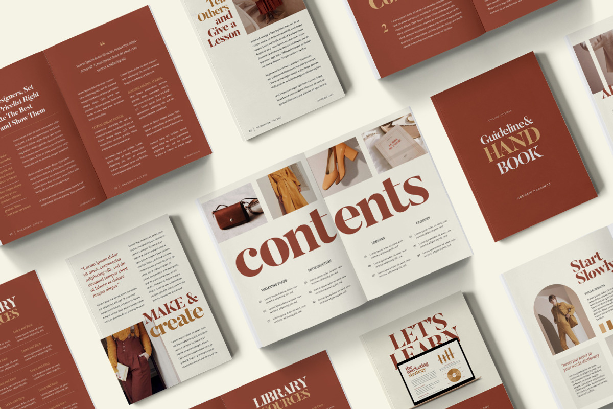eBook Template Creator CANVA PS, a Magazine Template by Eviory (Photo 2 of 18)