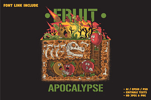 Fruits Escaping an Attack