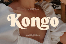 Kongo Elegant Serif Font