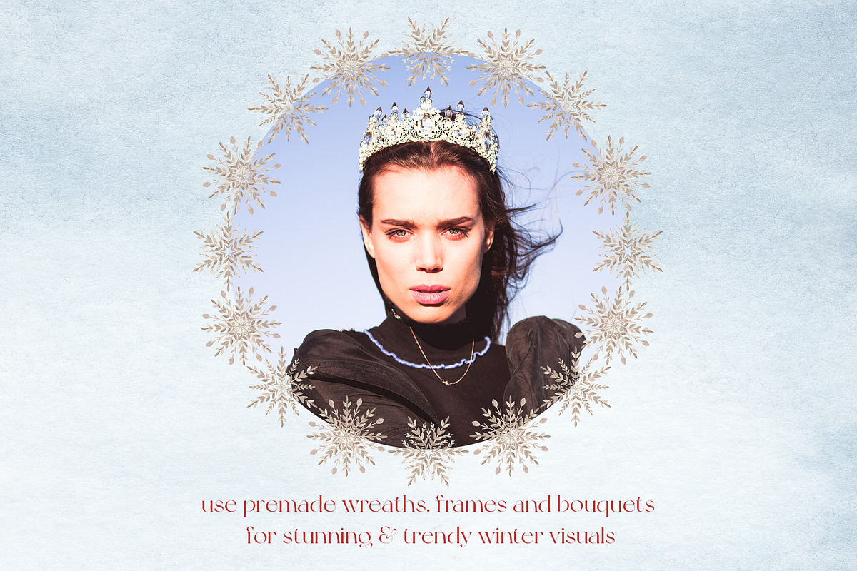Shimmering Winter Wildflowers, a Seasonal Illustration by Catch the Dream Art (Photo 7 of 14)