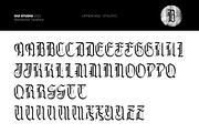 Intro Offer 50% Black Sun, a Blackletter Font by Oui Studio (Thumbnail 3 of 10)
