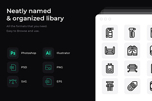 50 Emergency services icons, an Icon by Wencory