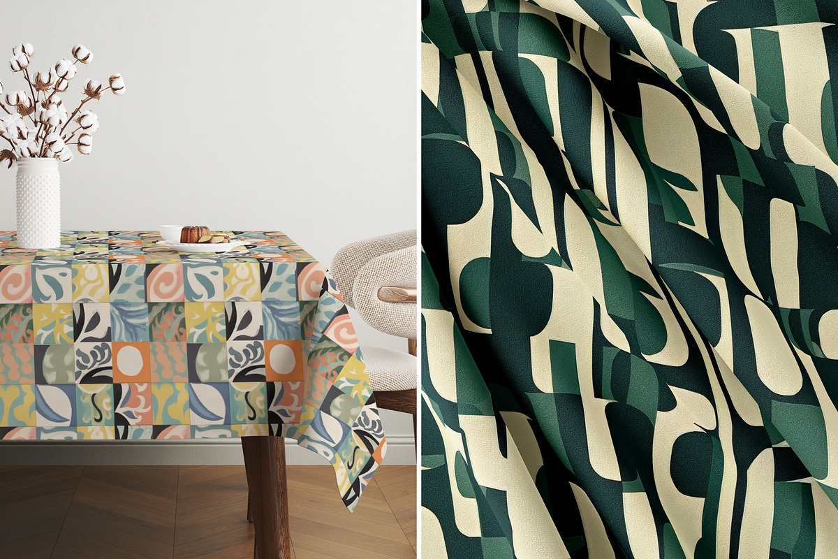 Abstract Patterns - part 4, a Pattern Graphic by Ninterints (Photo 10 of 17)