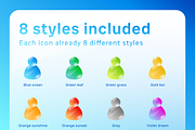 Frutiger Aero icons - 56 cool icons, an Emoji Icon by Amazing Custom Icons (Thumbnail 5 of 6)