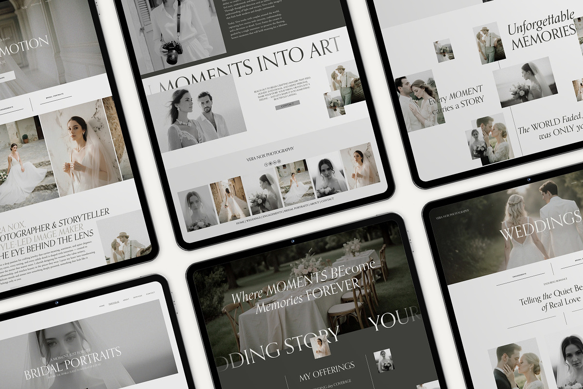 Squarespace Wedding Template, a Squarespace Template by Mockup Art Atelier (Photo 18 of 19)