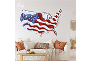 Independence Day Template USA Flag, a Templates & Theme by LaserCutano (Thumbnail 2 of 7)