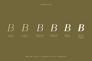 Gineby - Serif Typeface Font, a Serif Font by Rishsketch (Thumbnail 6 of 16)