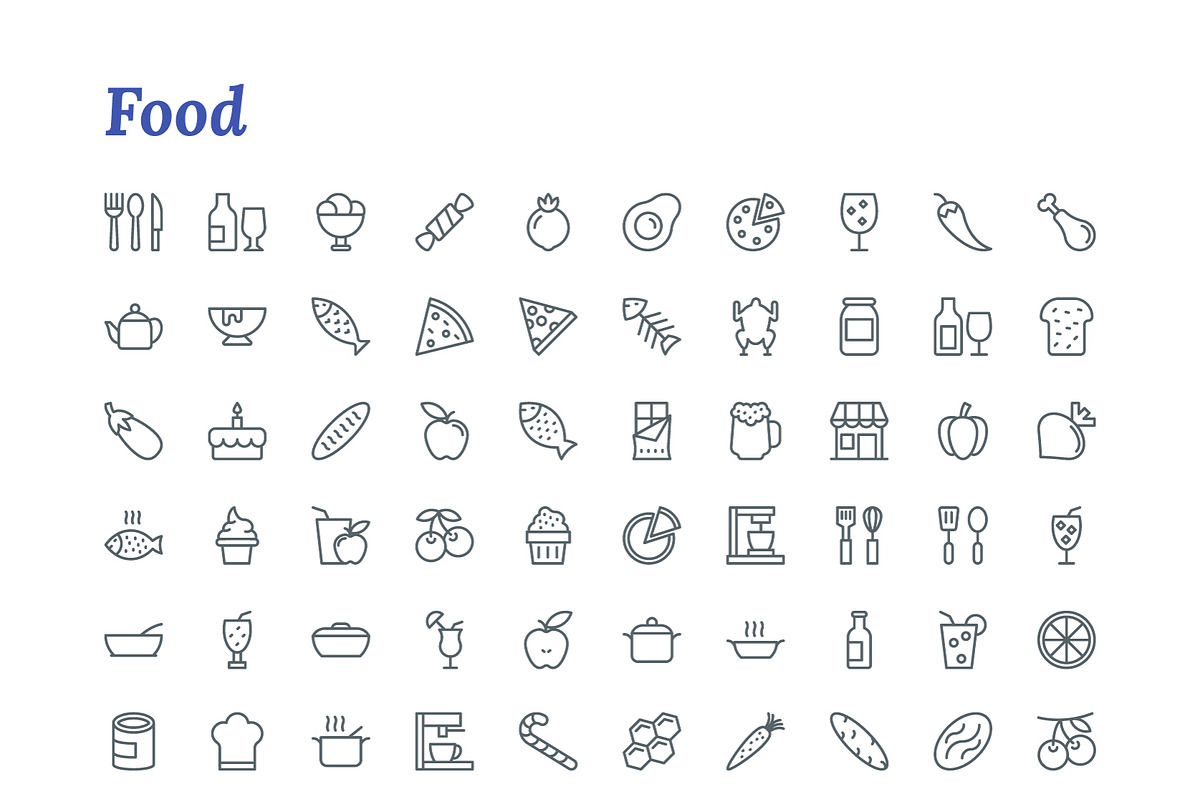 7671 Line Icons, an Outline Icon by Vectors Market (Photo 9 of 24)