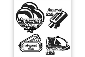 Amusement Park Emblems.