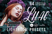 Lilac - 64 Presets for LR & ACR, an Action Add-On by Presetrain Co. (Thumbnail 1 of 7)