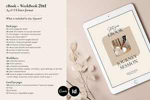 2in1 EBook WorkBook For Courses