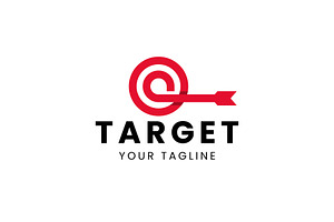 Target logo icon illustration, a Branding & Logo Template by Dyn Studio