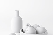 Decor Set Apple Bowl, an Architecture 3D Model by gianniritschard (Thumbnail 8 of 9)