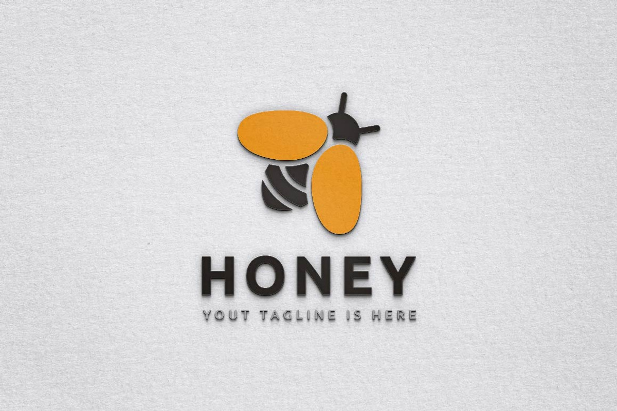 Sweet Honey Bee Insect Nature Logo, a Branding & Logo Template by jongcreative (Photo 1 of 3)