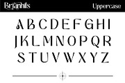 Brianhills - Sans Serif Typeface Fon, a Sans Serif Font by Rishsketch (Thumbnail 9 of 15)