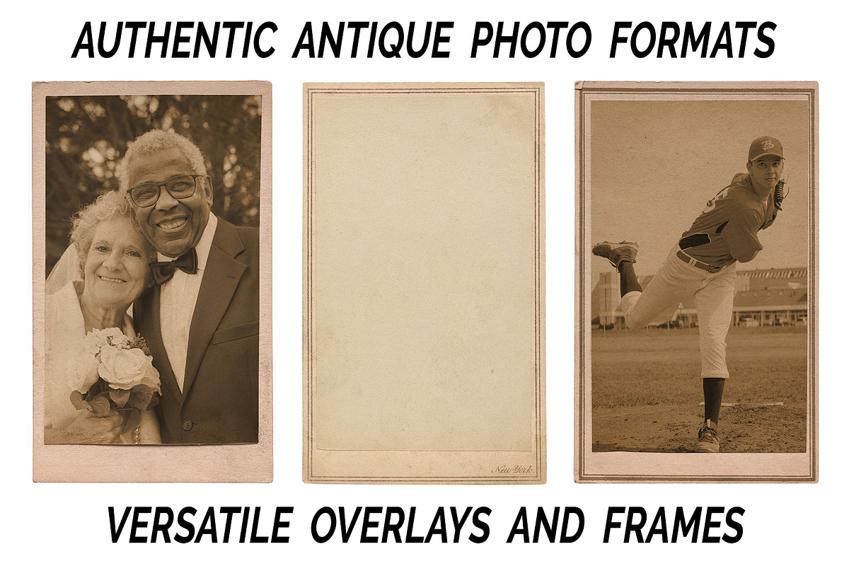 Antique Photo Formats, a Texture Graphic by Blue Line Design (Photo 3 of 15)