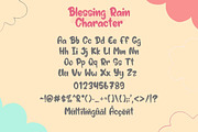 Blessing Rain - Playful Handwritten, a Handwritten Font by Letterayu Studio (Thumbnail 6 of 9)