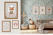 Animals portraits Baby posters, an Animal Illustration by 60secondsArt (Thumbnail 12 of 14)