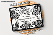 100 Moth Procreate Stamps, a Brush Add-On by Painter Creative Books (Thumbnail 1 of 9)