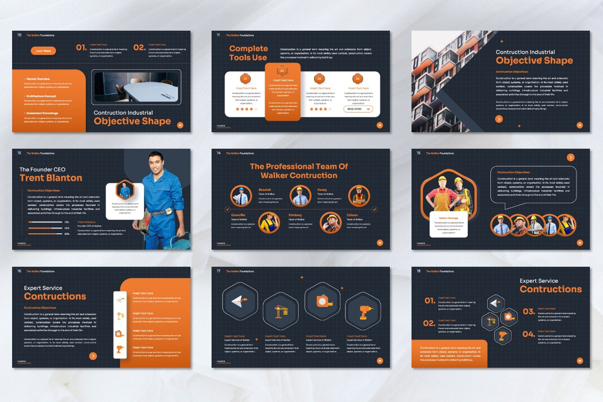Walker - Contruction Keynote, a Presentation Template by Dhabee (Photo 7 of 8)