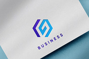 Negative Space G Lettering Logo, a Branding & Logo Template by gdrony (Thumbnail 4 of 5)