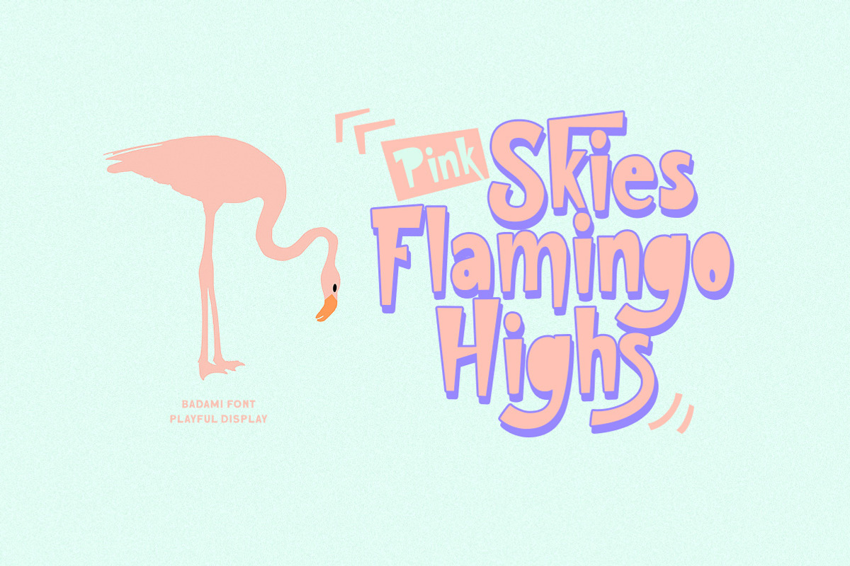 Badami Playful Display, a Handwritten Font by Letterhend Studio (Photo 6 of 9)