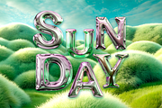 Metallic liquid PNG font, an Object Illustration by Chaka_32 (Thumbnail 4 of 4)