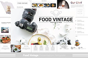 Food Vintage Keynote Template, a Presentation Template by Presentation Official (Thumbnail 1 of 13)