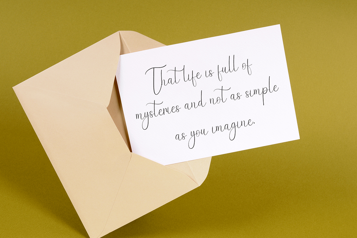 Background | Script Font, a Handwritten Font by Scratchones (Photo 5 of 9)