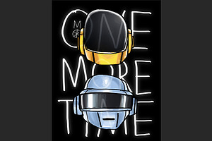 DaftPunk Fanart by MO