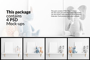 Nursery Wall & Frame Mockups, a Product Mockup by mock-ups (Thumbnail 2 of 12)