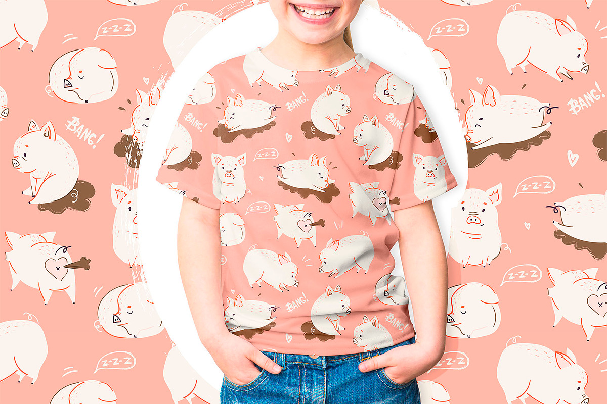 Little Piggy, an Animal Illustration by Twisted Tail (Photo 2 of 5)