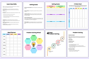 2025 Problem Solving Planner Canva