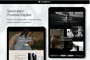 Photography Squarespace Template, a Squarespace Template by Presentibox (Thumbnail 2 of 9)