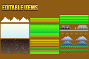 3 Set Game Background, an Illustration by erkoudesign (Thumbnail 7 of 7)