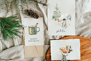 Winter is here - watercolor set, a Seasonal Illustration by Youksy (Thumbnail 8 of 10)