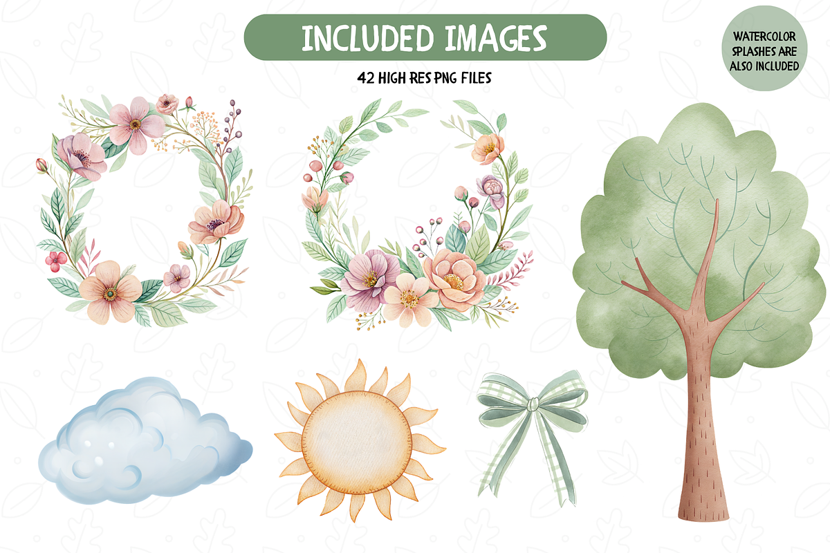 Enchanted Woodland Fairy Set, an Illustration by TatiMockup (Photo 4 of 6)