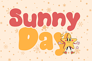 Sunnyland is a groovy display font, a Handwritten Font by Brown Cupple (Thumbnail 4 of 6)