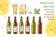 Beer Set, a Food Illustration by Imaginasty (Thumbnail 2 of 5)