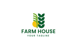 farm logo vector icon illustration, a Branding & Logo Template by Dyn Studio