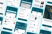 Pegitrain - Train Booking Ticket App, an UI Kit Template by Minialis (Thumbnail 5 of 6)