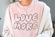 Retro Love Font - Bubble Font, a Handwritten Font by ariodsgn (Thumbnail 6 of 7)
