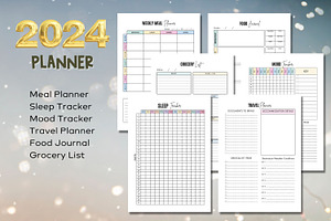 2024 Planner - Canva Template