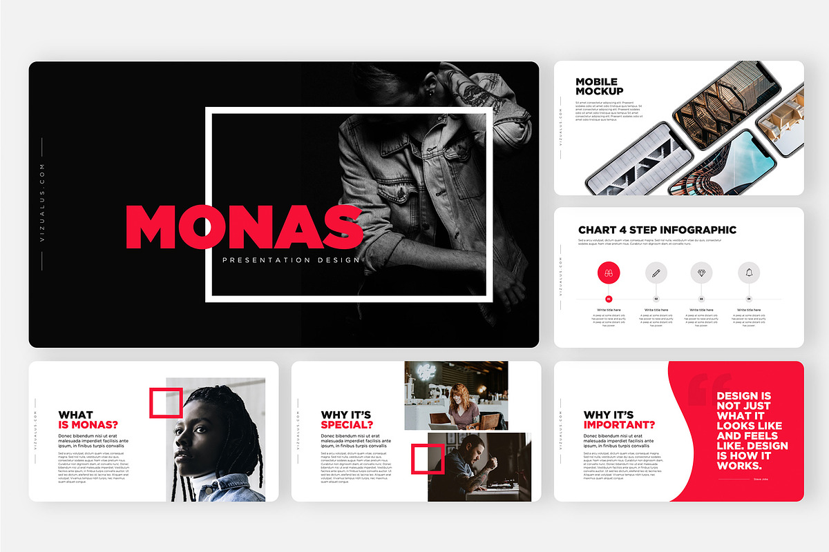 Monas Powerpoint Template, a Presentation Template by Vizualus (Photo 4 of 10)