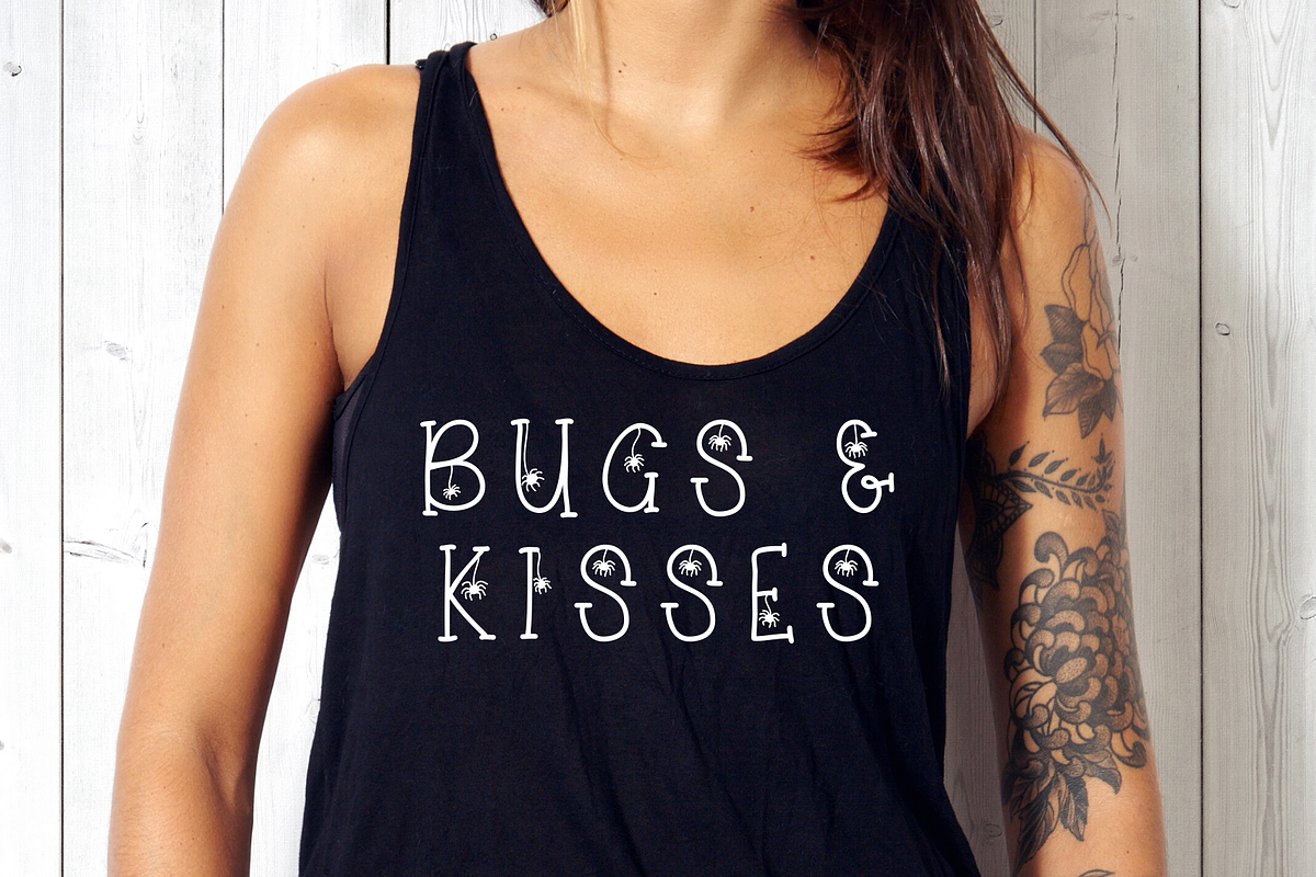 Creepily Crawling Halloween Font, a Serif Font by Dancing with Ink (Photo 20 of 21)